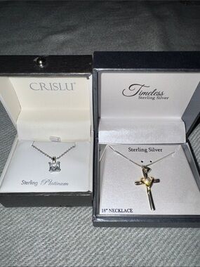 Boxed necklace duo